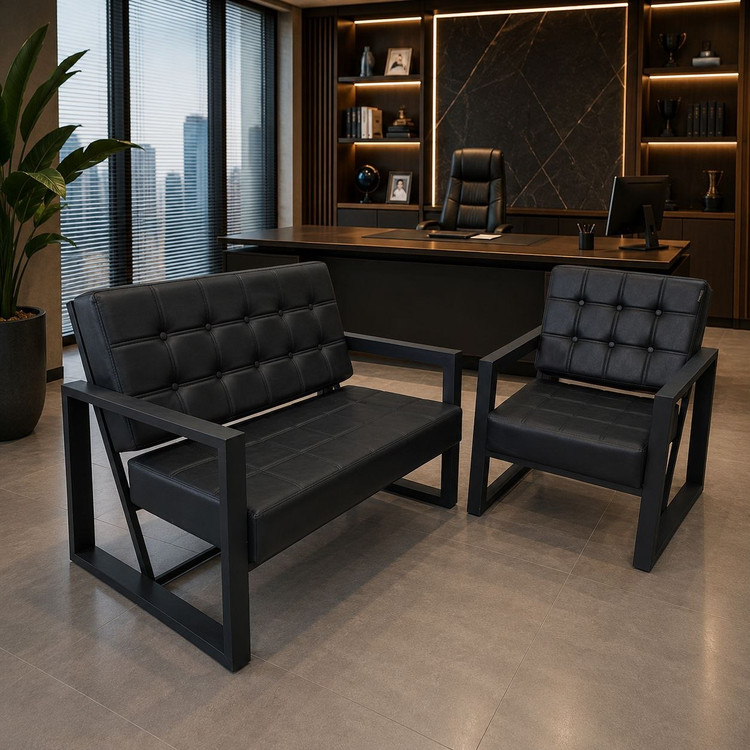 نیمست اداری کلاف فلز درجه1 مدل اریکا 4 نفره